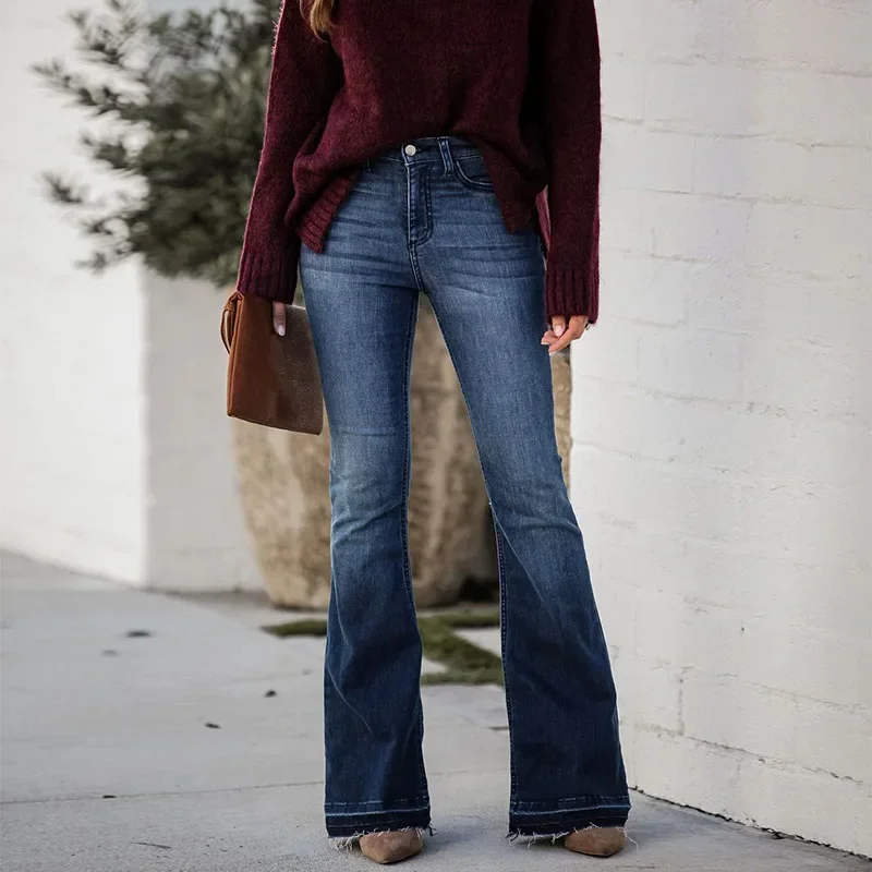 

Женские джинсы, женские узкие однотонные джинсы до щиколотки с высокой талией, на молнии