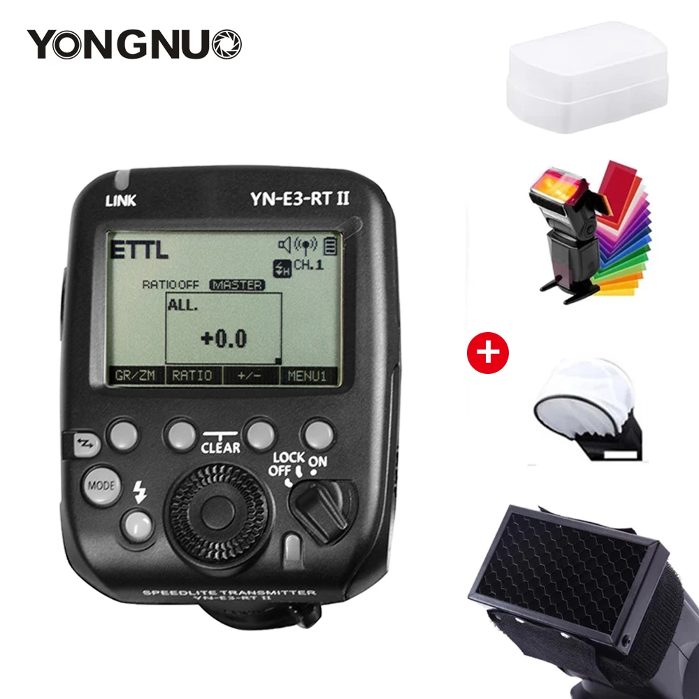 Yongnuo Yn-E3-Rt Ii E3Rt Ttl Radio Trigger Trasmettitore Speedlite As St-E3-Rt Per Canon 600Ex-Rt,Yn600Ex-Rt Ii 686Ex 968Ex-Rt