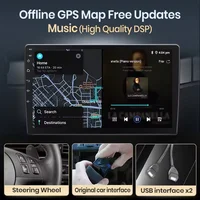 Автомобильное радио Junsun CarPlay Android для Peugeot 3008 2009 - 2015 360 камера автомобильные интеллектуальные системы RDS BT DSP 2 din Авторадио — изображение 6
