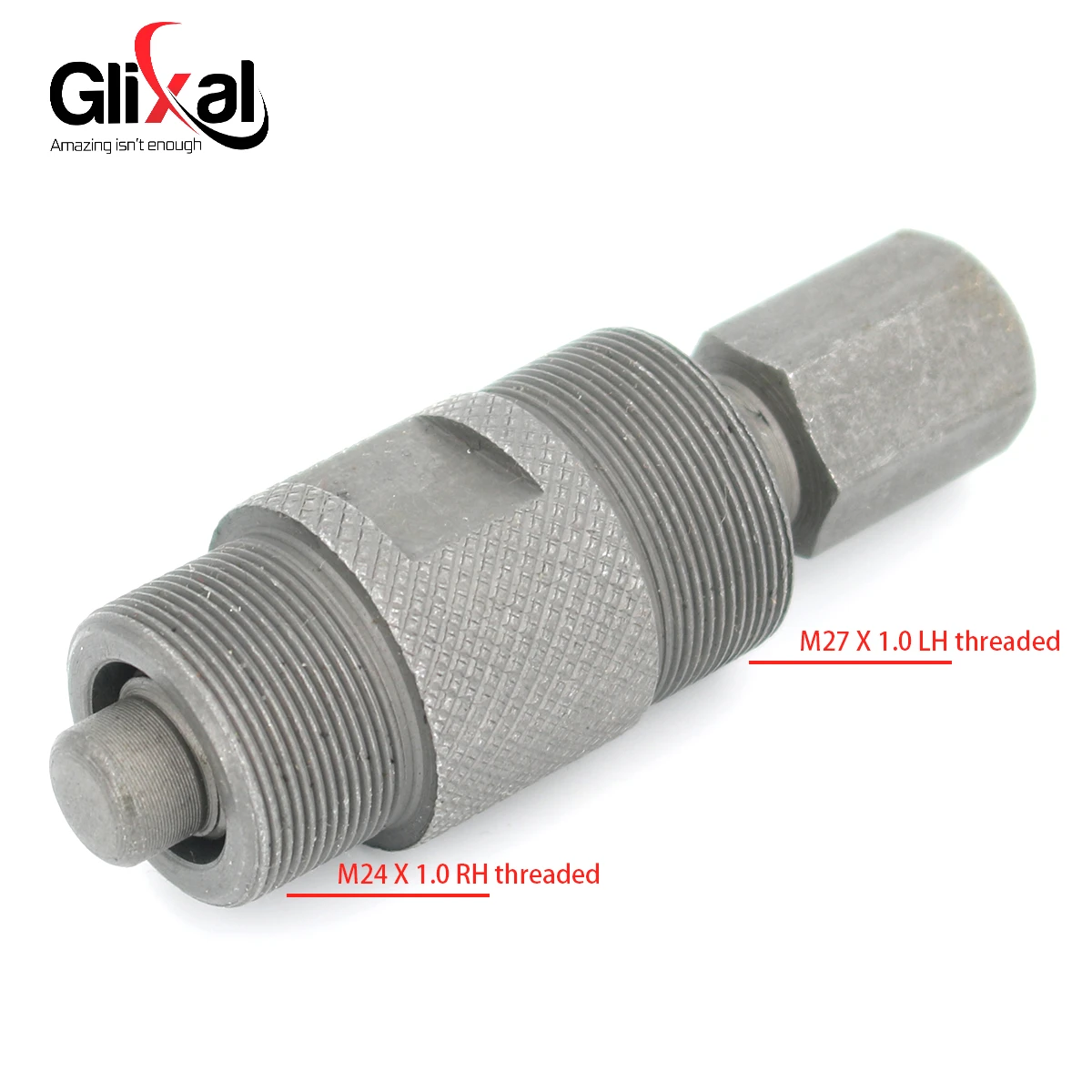 Glixal 24mm & 27mm Motorcycle Flywheel Puller, GY6 50cc 125cc