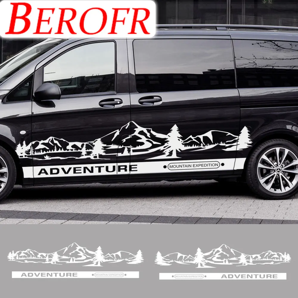 4 Pz/Lotto Adesivi Per Auto Per Mercedes Benz Vito V Class Viano W447 Wv639 W638 Camper Van Graphics Decalcomanie In Vinile Accessori Per La Messa A P