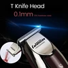 Bald Hair Clipper Professional Electric Barber Salon Detailer Trimmer for Man Rechargeable Cutter Machine Beard Shavers Razors 2