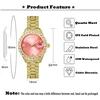 MISSFOX Pink Women Watch Luxury Small Face Elegant Quartz Watches For Ladies Icy Look Party Jewelry Mini Babe So Cute Arm Clock 5