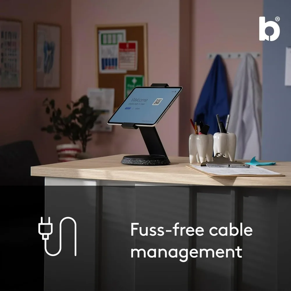 Aluminum Tablet Stand for Business, Compatible with 7-13 Inch Tablets, iPad POS Mount