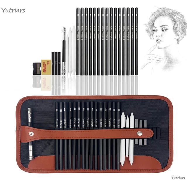 25 Pcs Drawing Sketching Coloring Set Drawing Pencils & Sketching Kit Art Tool Kit Professional Art Supplies Set 1