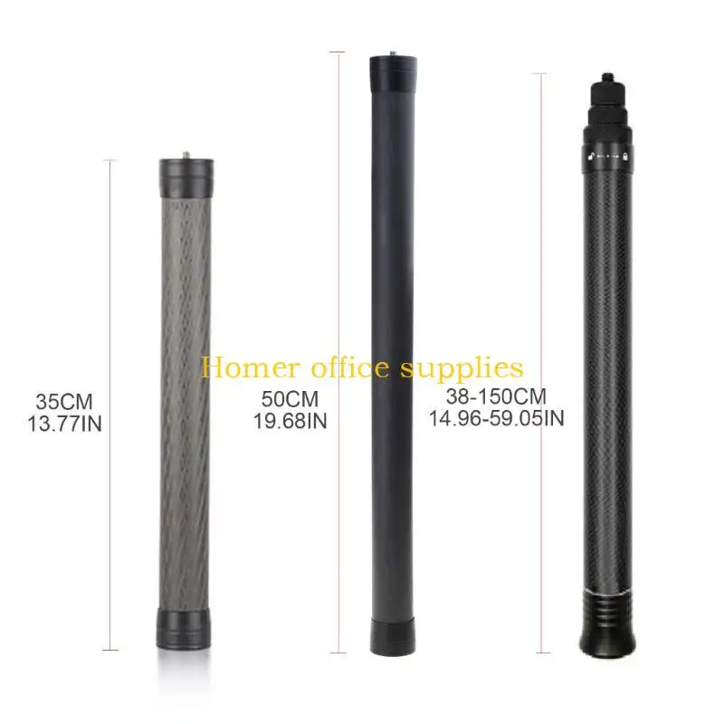 K43B Gimbal Extension Pole 탄소 섬유 익스텐더 바 경력 1/4 Universal Rod