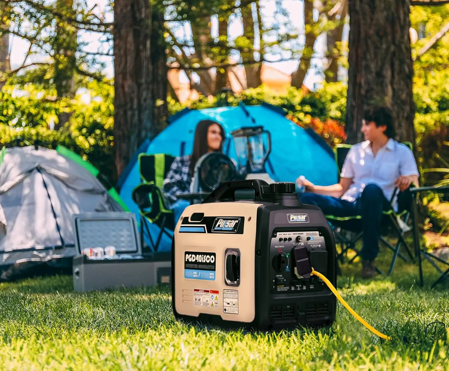 PGD40ISCO Ultra Light Quiet 4000W Portable Gas Inverter Generator