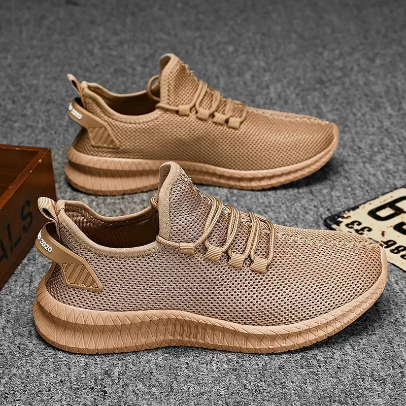 2022 Sneakers Men Mesh Breathable Designer Running Shoes Men Light Thick  Casual Tennis Luxury Brand Shoes Zapatos Deportivos