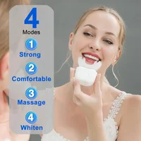 Intelligent Automatic U Type Modes Tooth Brush Sonic Electric Toothbrush USB Rechargeable Tooth Whitening Blue Light 5