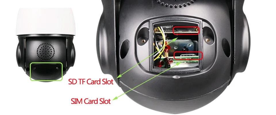 Surveillance IP Camera POE 48V UHD 4K 8MP PTZ Dome 5X 30X Auto Zoom 5MP Two Way Audio SD Card Slot Humanoid Auto Tracking IR 80m security cameras