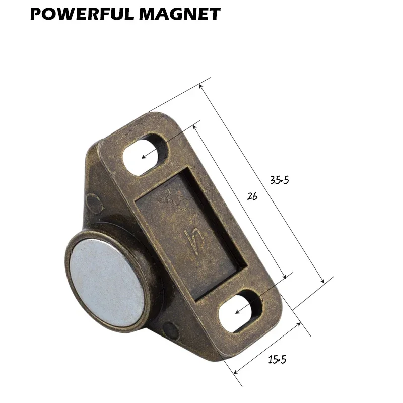 kitchen Magnet Pantry Cabinet Door Catch Magnetic Furniture Door Stopper Closer Strong Super Powerful Neodymium Magnets Latch
