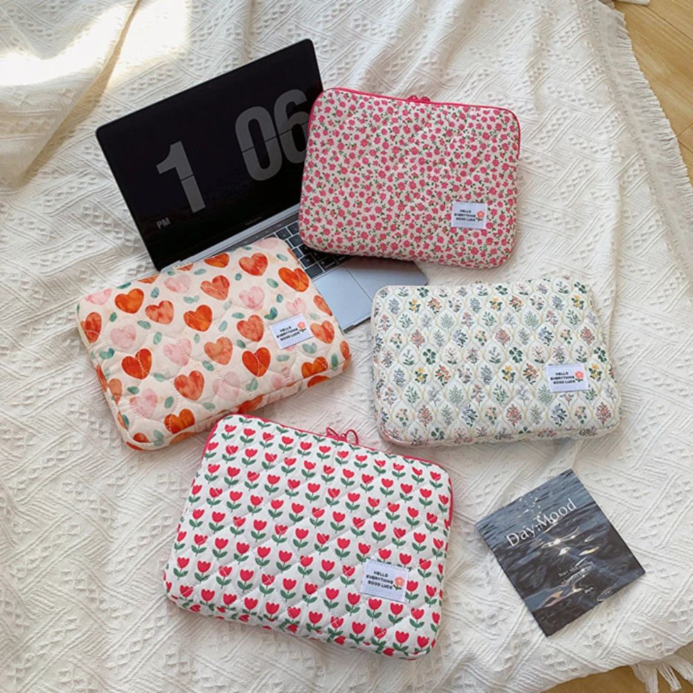 Custodia Per Laptop Con Motivo Floreale Per Macbook Air Pro 11 13 Custodia Da 14 Pollici Per Ipad Pro 11 12.9 2023 Borsa Per Laptop Per Samsung