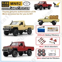 1:12 Rc Car Mn Model Mn82 Retro Full-scale Simulation Lc79 RTR 2.4g 4WD 280 Motor Remote Control Pickup RC Truck Model Car Toys 1