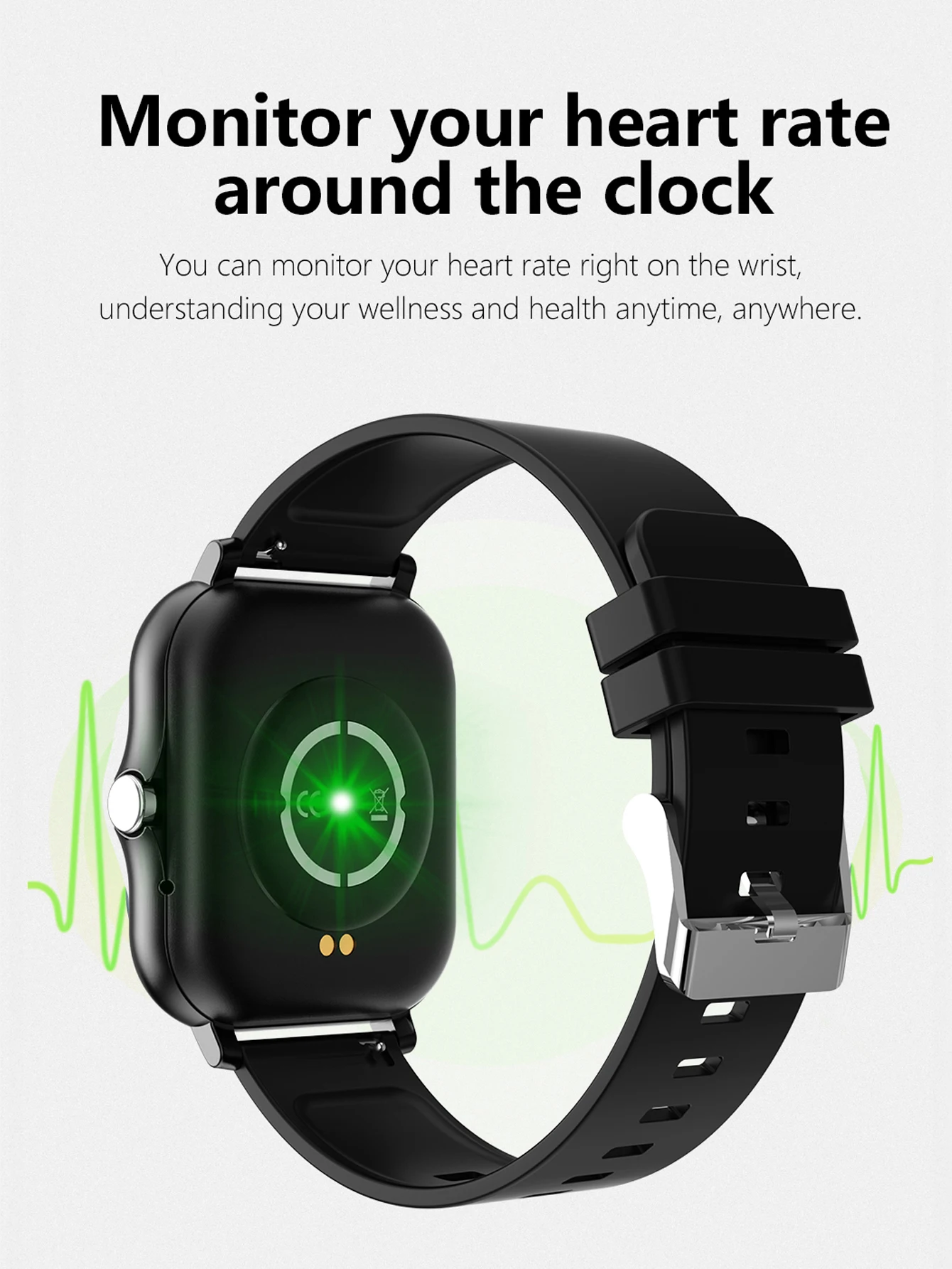 Smart watch Men Ladies Full touch Screen Sports Fitness watch IP67 Waterproof Bluetooth Music For Android iOS Couple Smart Watch