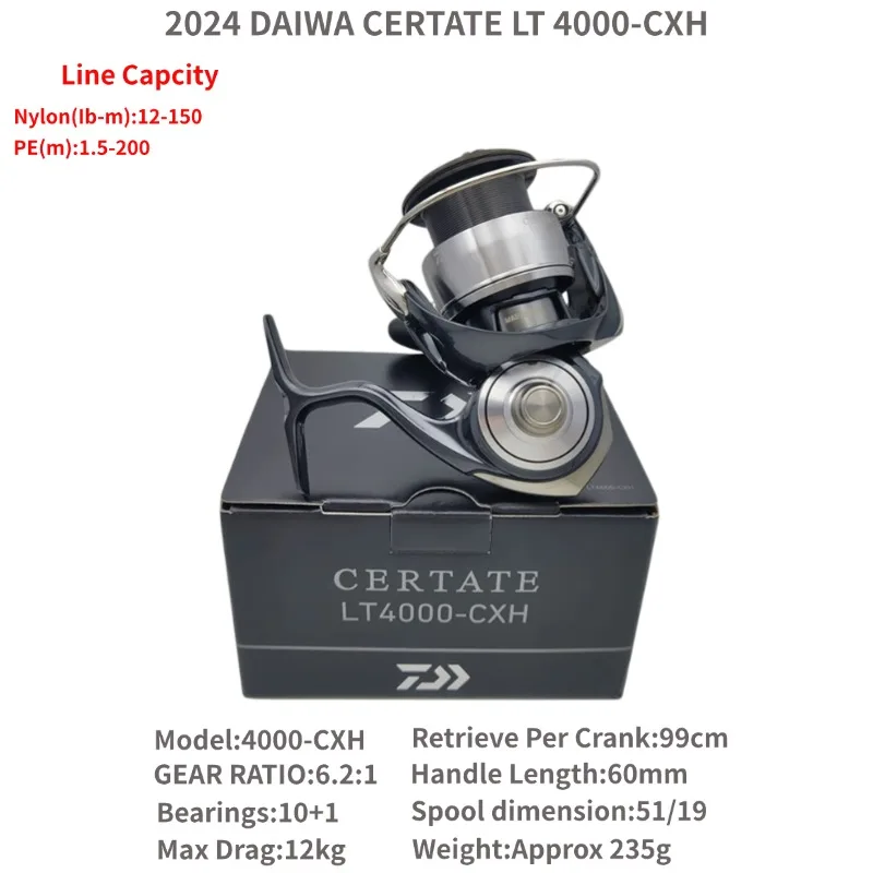 2024 DAIWA CERTATE FC LT 2000S-H 2000S-P 2500S 2500S-XH 2500S-DH