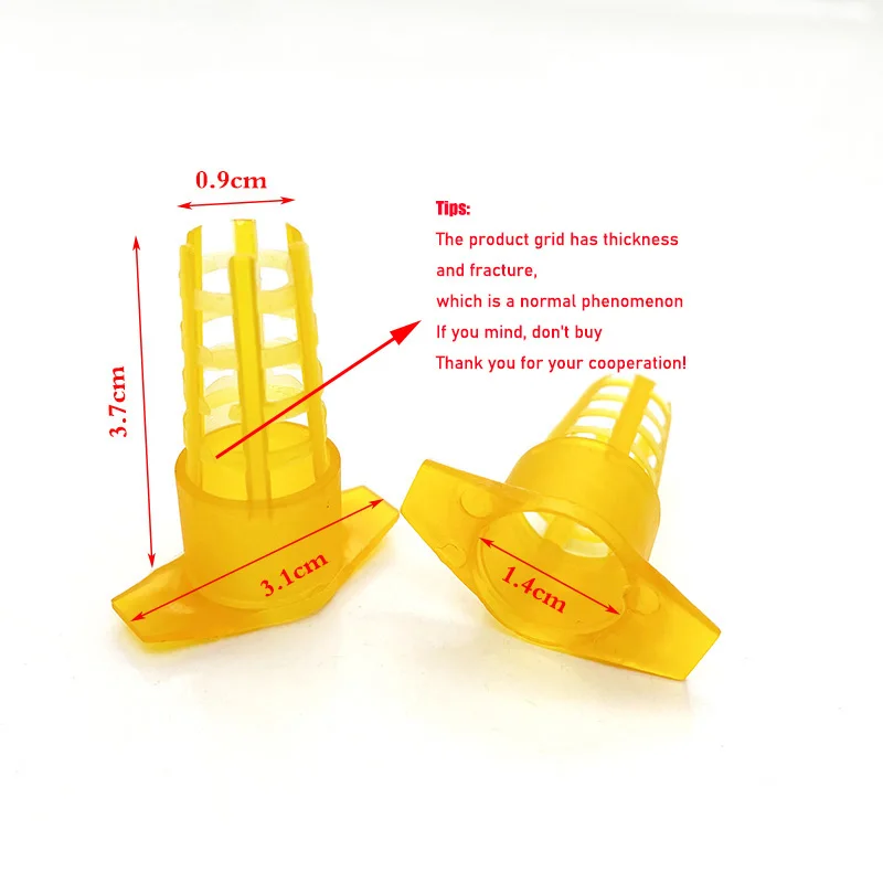 Beekeeping Tools Beekeeping Accessories 30 Pcs Plastic Beekeeper Queen Cage Protective Cover Beekeeping Equipment Bee Queen Rearing System Device Farm Beekeeper Tools