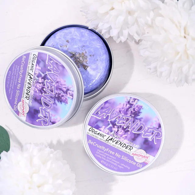 Lavender shampoo is refreshing, oil controlling, and smooth for hair, solving the problem of oily scalp without silicone oil res 2