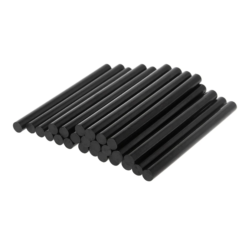 DIY 공예 장난감 수리 도구에 대 한 25pcs 핫멜트 접착제 스틱 블랙 높은 접착제