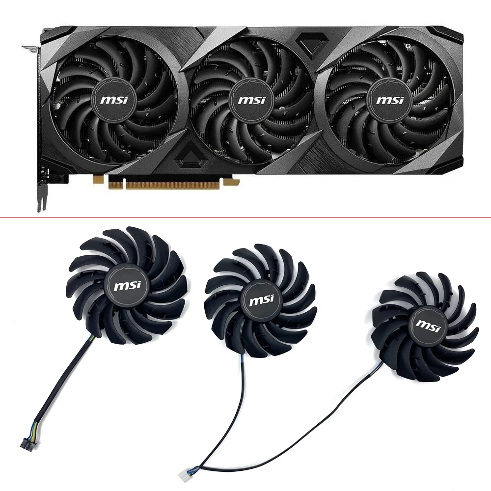 Nuova Ventola Di Raffreddamento Gpu Rtx3060 3070 3080 3090 Sostituzione Ventola Della Scheda Grafica Per Msi Geforce Rtx 3060 Ti 3070 3080 3090 Ventus