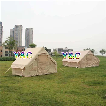 

2023 China canvas tent waterproof outdoor camping tents camping outdoor 3-4 person
