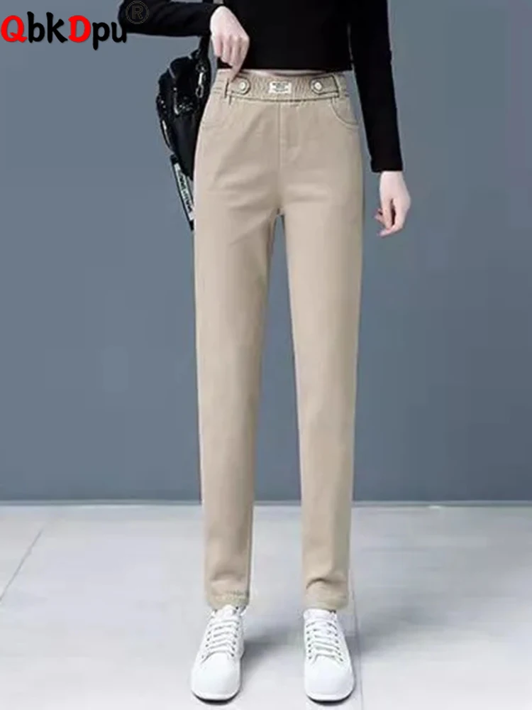 

Women Harem Pants Casual Slim High Wasit Korean Pantalones Fashion Spring Trousers Summer Spodnie New Ankle-lengt Sweatpant