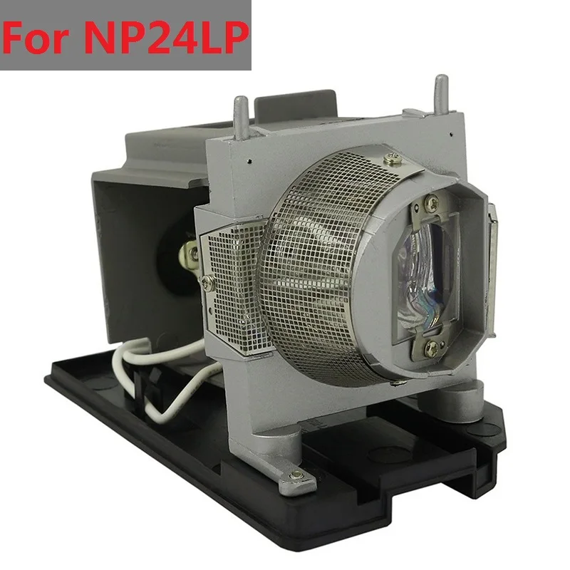 

High Quality NP24LP Compatible Projector Lamp with Housing For NEC NP-PE401+ NP-PE401H Replacement Projectors Bulb Accessories