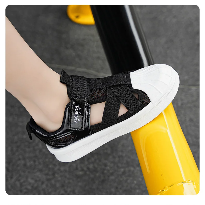 children's sandals near me Kids Sandals Web Kids Protective Toe Sandals Comfortable Non-slip Boys Girls Shoes Breathable Comfortable Kids Shoes comfortable sandals child