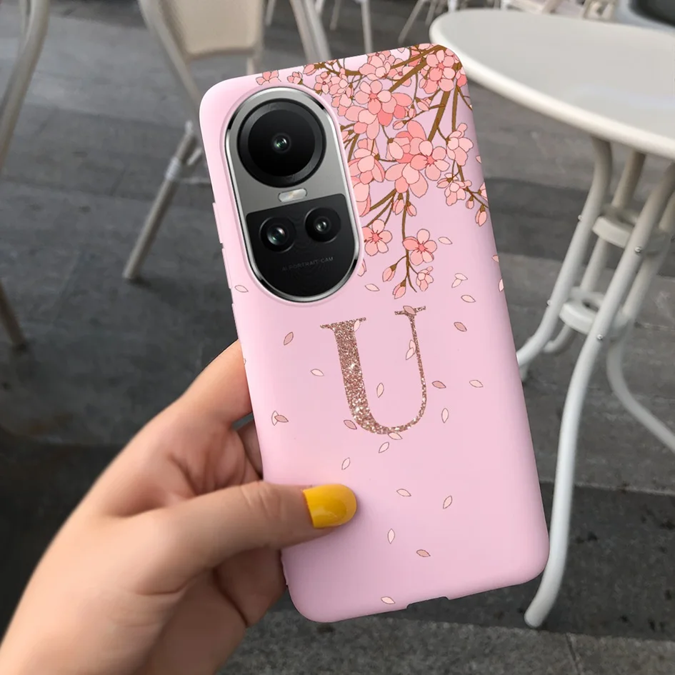 Crown Letters Slim Soft TPU Protective Case - Cute Bumper Cover