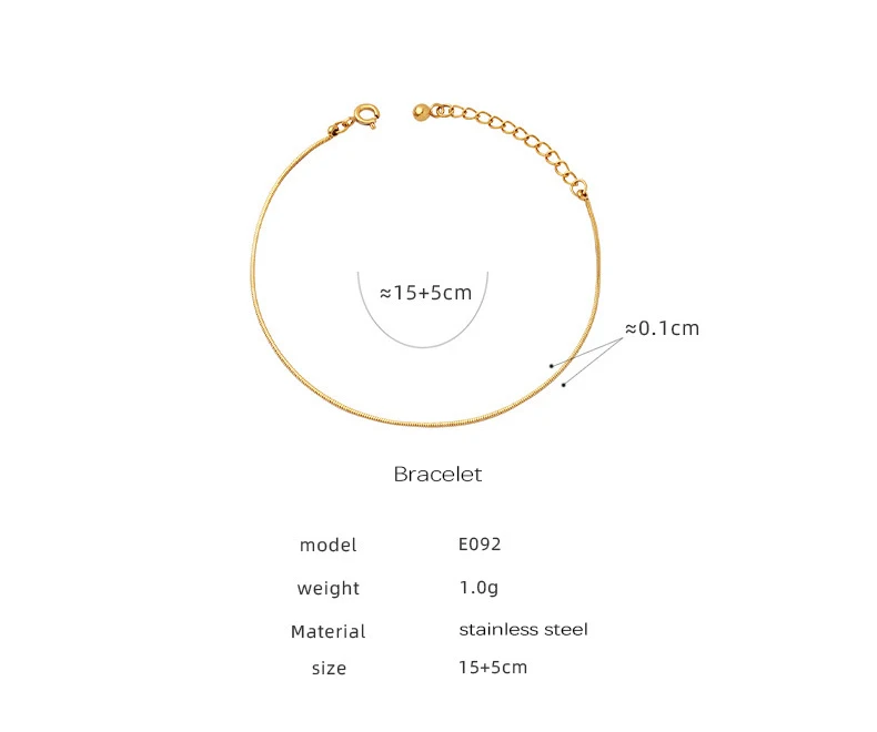 Bracelets à chaînes