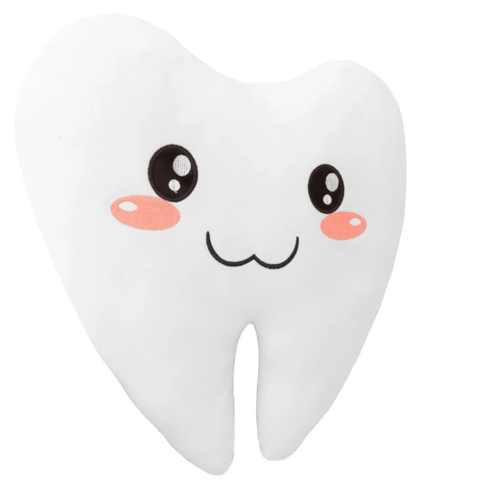 

Tooth Hugging Pillow Tooth Shape Cotton Toy Throw Pillow Decorative Pillow
