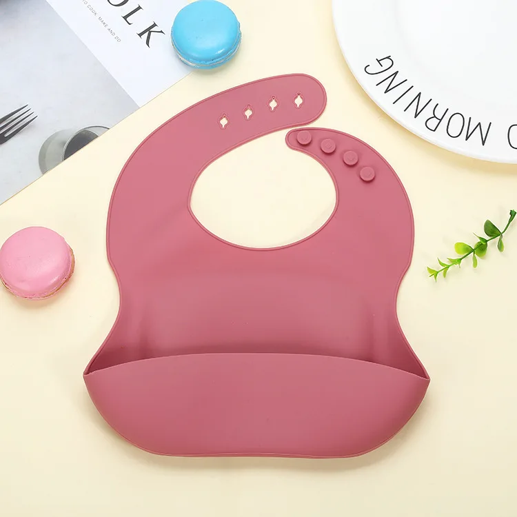 Description Picture 4 of itemIns Baby Bibs 3D Slicone Waterproof Bibs Adjustable Size Baby Feeding ToolsSaliva Dripping Towel Children Scarf BPA Free Baberos