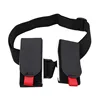 Nylon Skiing Pole Shoulder Hand Carrier Lash Handle Straps Adjustable Buck Hook Loop Protecting Black Nylon Ski Handle Strap Bag 4