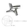 for Moulinex Meat Grinder Knife Mincer Blade Kitchen Appliance Parts for HV2 HV3 HV4 HV6 HV8 ME406 ME420 ME605 ME650 4