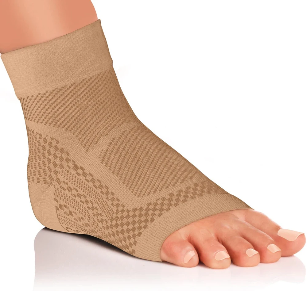 1Pair Sports Ankle Compression Pad Women Gym Fitness Nylon Elastic Support Foot Straps Protector Football Ankle Brace