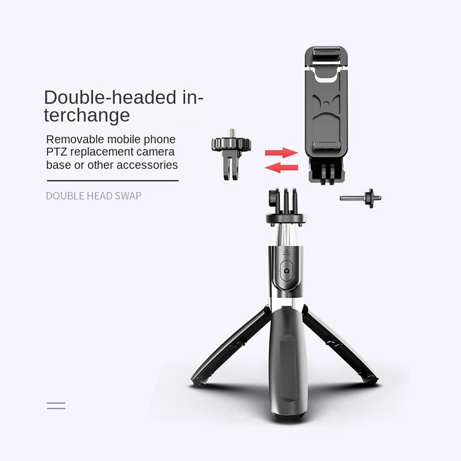 Wireless Bluetooth Selfie Stick with Mini Tripod Foldable Remote Control for Phone Action Camera Iphone