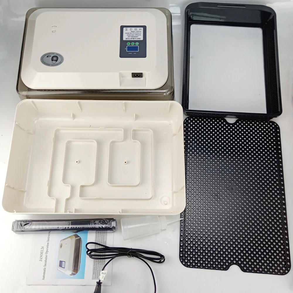 孵化器　インキュベーター　JANOEL24 Janoel 24 Setting 24 Chicken Eggs Automatic Egg Incubator