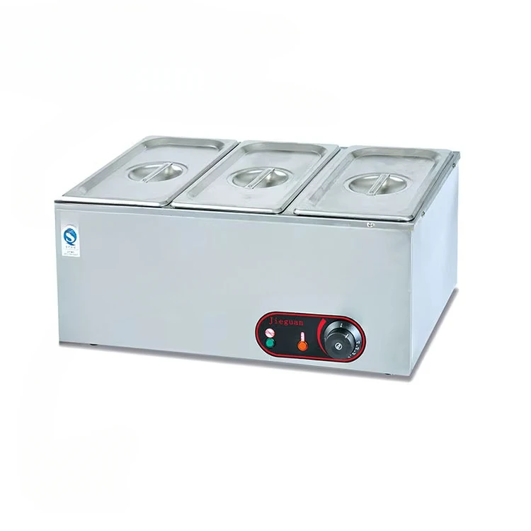 3 Plates of Restaurant Equipment EH-3 Electric Desktop Soup and Food Heater