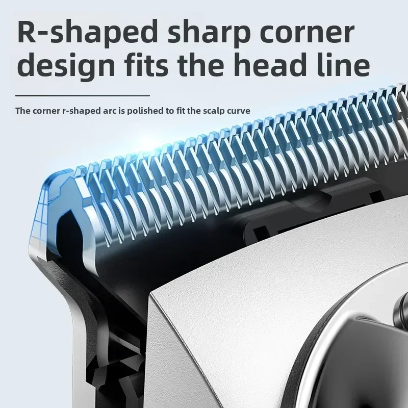 Electric Hairdresser Shaving Head Pusher Electric Pusher Clipper Hair Precision USBCharging Hair Trimmer for Men Home Appliances 4