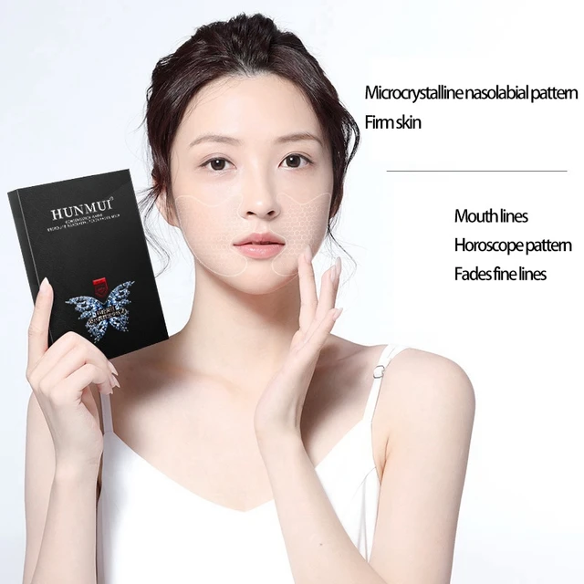 Hunmui 5 Páros Nasolabial Redők Javítás Hidratáló Fűző Arc Gondozás Ráncok Foltok Törvény Mintázat - Image 3
