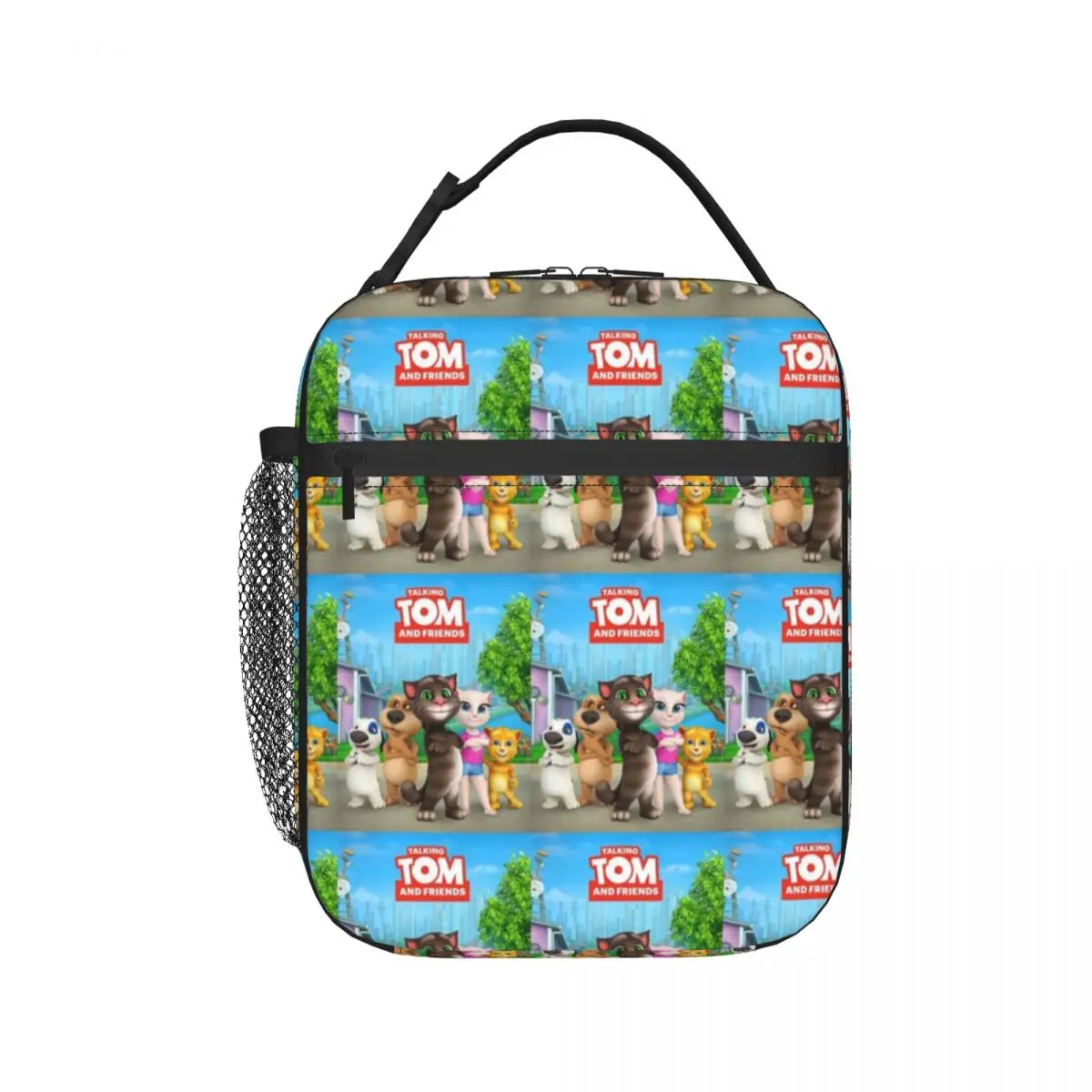 Copia Del Mio Tom E 2 Amici Che Parlano Di Un Lunchbag