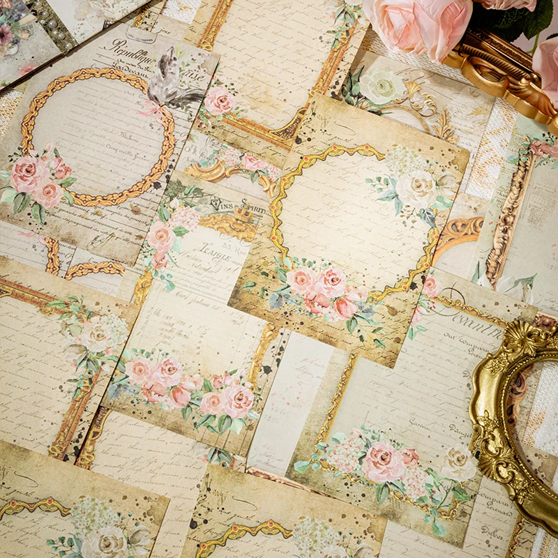 Винтажные Цветы INS Diy скрапбукинг