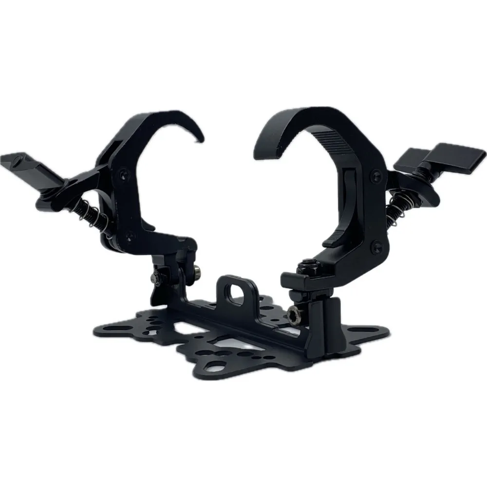 Mobile Stage Light Clamp Fast Lock Hooks LED Moving Head Aluminum Truss Tube Hanger Folding Clamps Loading Beam 230W 200W 5R 7R