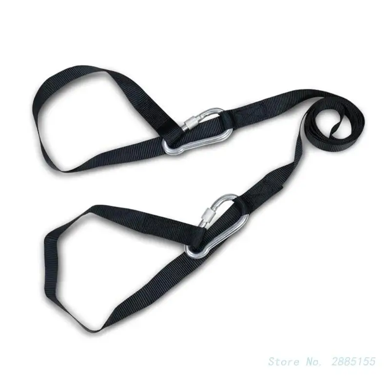 

Snowmobile Motorcycle Car Vehicle Boat Tow Rope Strap with Hooks Emergency Heavy Duty Hauling Pulling Line Road Recovery