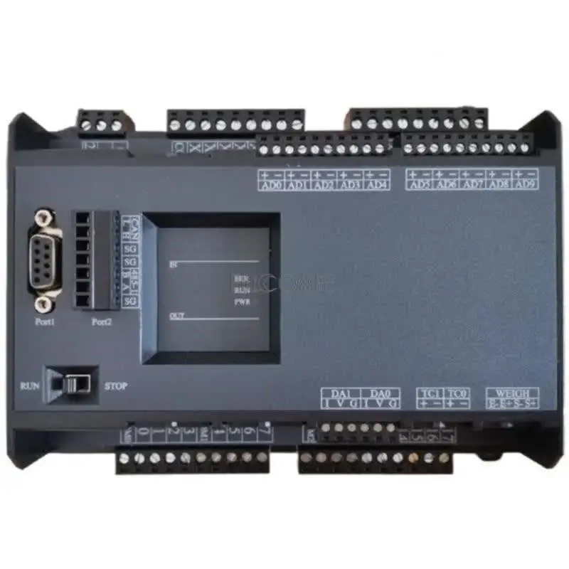 FX3U PLC 14 20 32 48 64MR/MT/MRT up to 10AD 2DA RS232 2xRS485