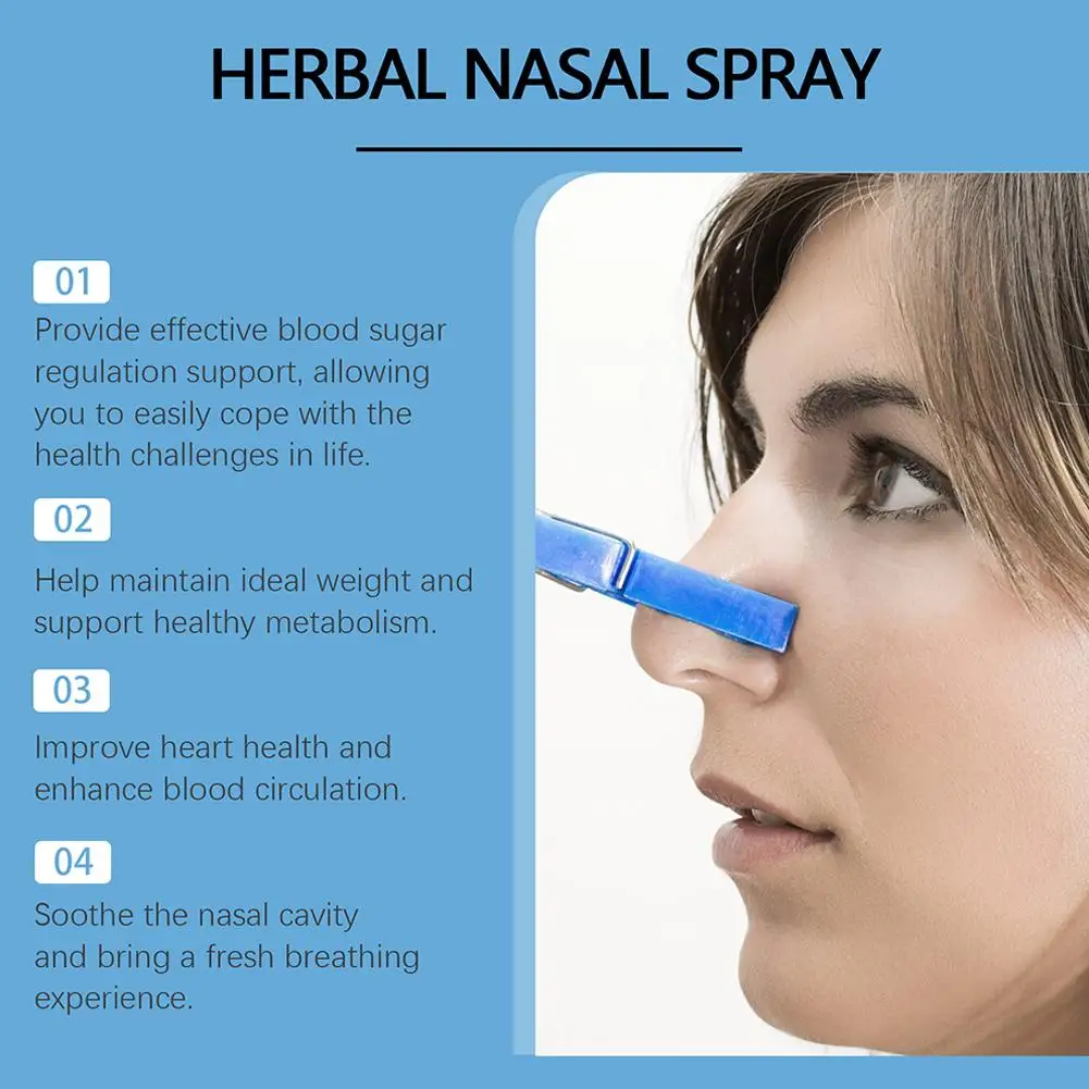 Lung Herbal Cleanser Spray Smokers Clear Nasal Mist Anti Snoring Congestion Relieves Solution Clear Dry Throat Breath Spray 30ml nose care spray herbal lung spray