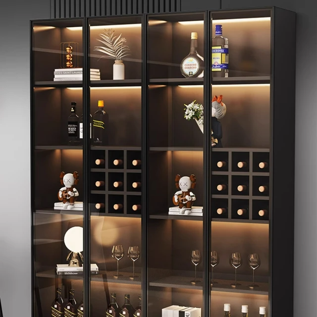Coffee Cabinet Wine Bar Living Room Cabinets Decor Design Mini Bar At Home Furniture All Items Liquor Display Cabinet Wood