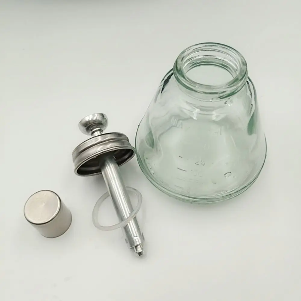 

Пустая стеклянная помпа-диспенсер для жидкости для снятия макияжа