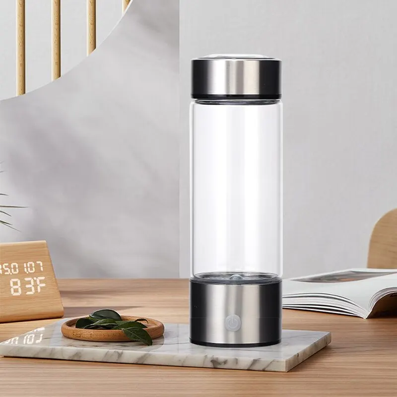 휴대용 수소수 발생기, 3 분 모드, 고농도 수소수 발생기, 450ml, 1 개