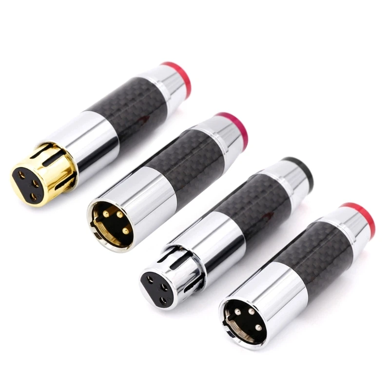

3Pin Male and Female Connector Fever Cable Balanced Plugs