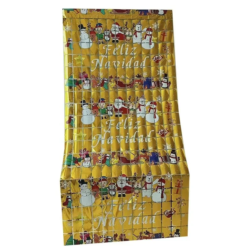 Рождественская шторка из шёлка от дождя, 1 м x 2 м
